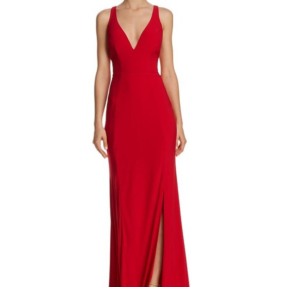 Mac Duggal Dresses & Skirts - Elena Mac Duggal Plunging Gown
